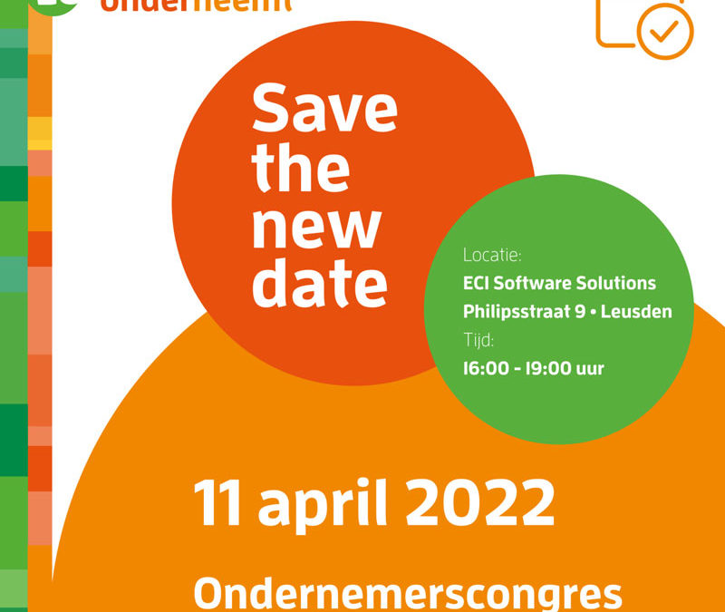 Leusdense Ondernemerscongres op 11 april 2022